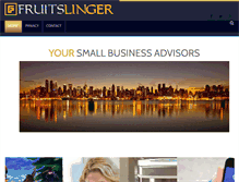 Tablet Screenshot of fruitslinger.com